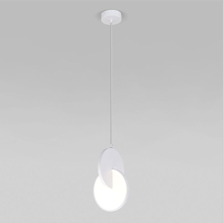 Подвесной светодиодный светильник Eurosvet Lang 50225/1 Led белый