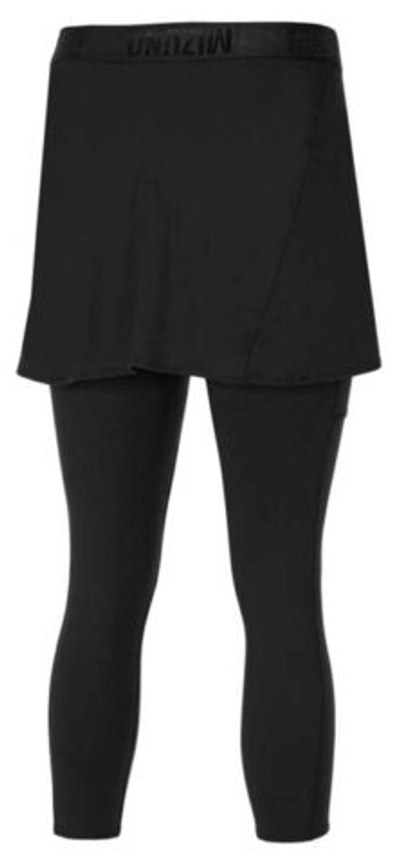 Теннисная юбка Mizuno 2in1 Skirt - black/white