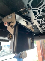 Откидное крепление для GPS-навигатора Lowrance HDS7-LIVE для Bronco и Bronco Raptor