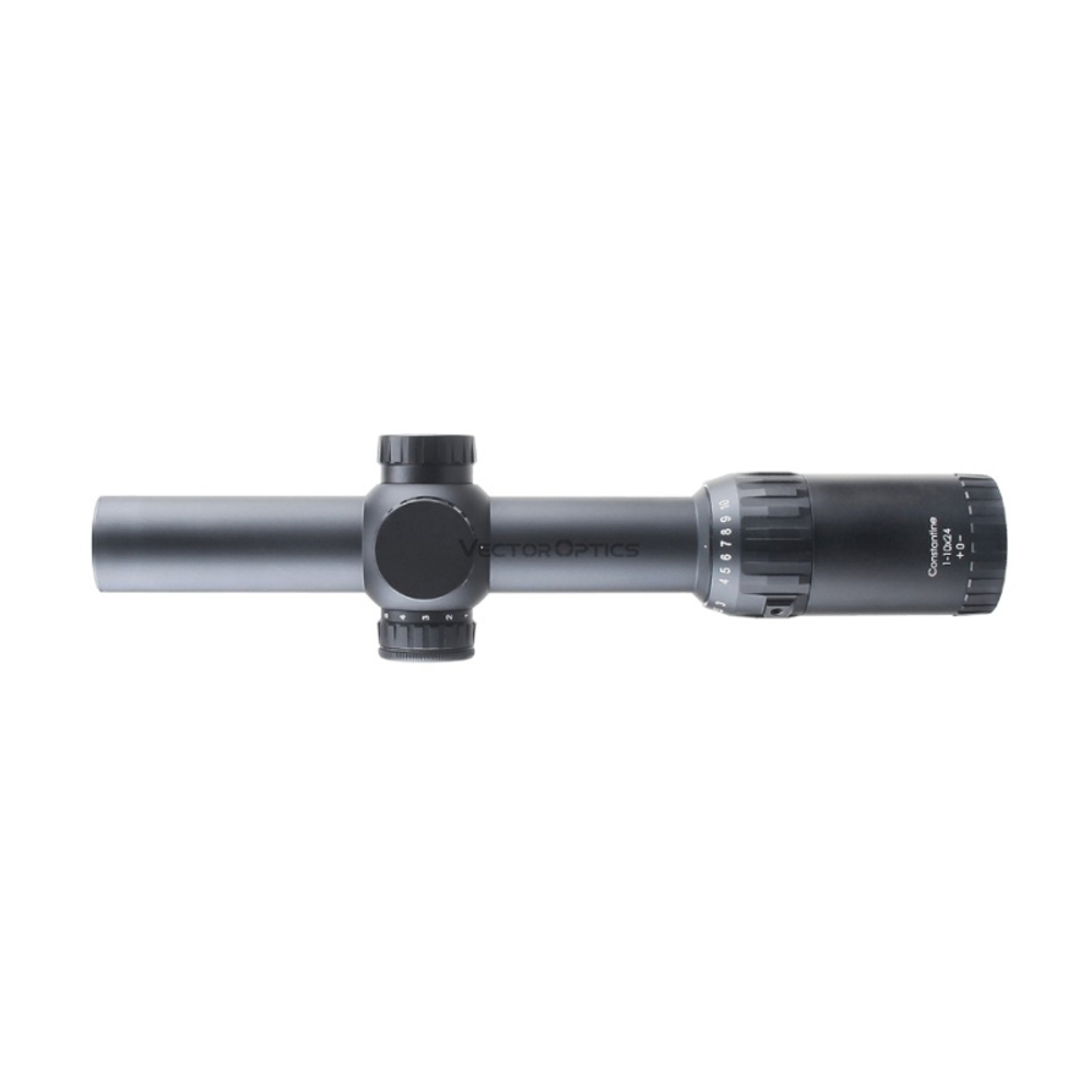 Прицел Vector Optics Constantine 1-10x24, ( Сетка Fiber Center Dot / с подсветкой )