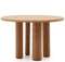 Стол Mailen Ø120 см, шпон ясеня светлый