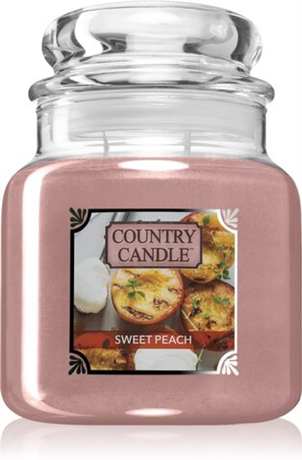 Country Candle Sweet Peach - ароматическая свеча /   453  g  / GTIN 846853082592