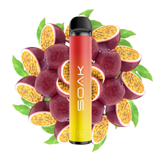 Купить Одноразовый Pod Soak X - Passion Bubble (1500 затяжек)