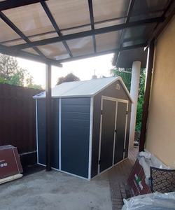 Пластиковый сарай Black Fox Modernist G 7,5x6