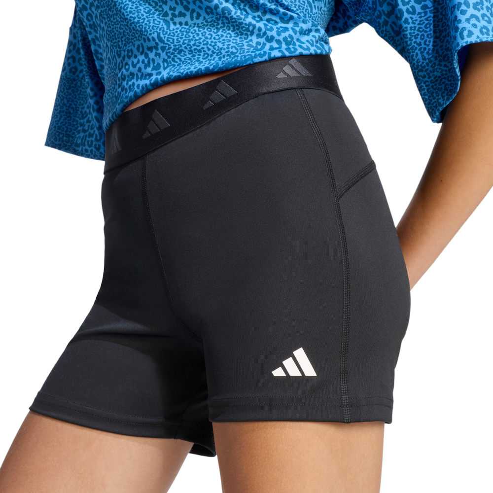 Шорты для девочки теннисные Adidas Techfit Leggings - black/carbon/white