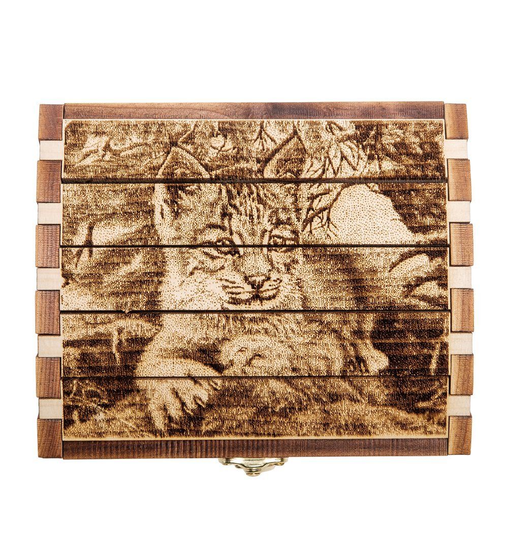 Народные промыслы КД-28/011 Сундук малый «Рысенок»