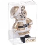 Ёлочная игрушка «Волшебный медвежонок» 8*5*12 см, шампань