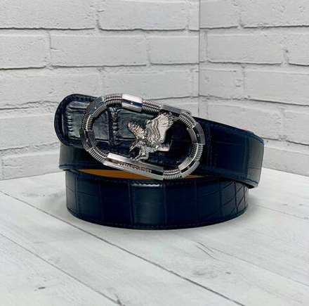 Ремень Stefano Ricci кожа крокодила