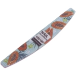 Пилка наждачная профессиональная «ЭЛЛА», экзотика, 100/180грит, 2,8*17,8см (блистер Ultramarine)