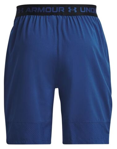 Мужские теннисные шорты Under Armour Men's UA Vanish Woven Shorts - blue mirage/black