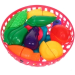 Набор супермаркет «Овощи и Фрукты», 11 предметов, 25*23 см, пакет, в ассортименте