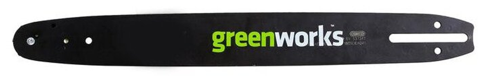 Шина для цепной пилы GREENWORKS 29777 46 см