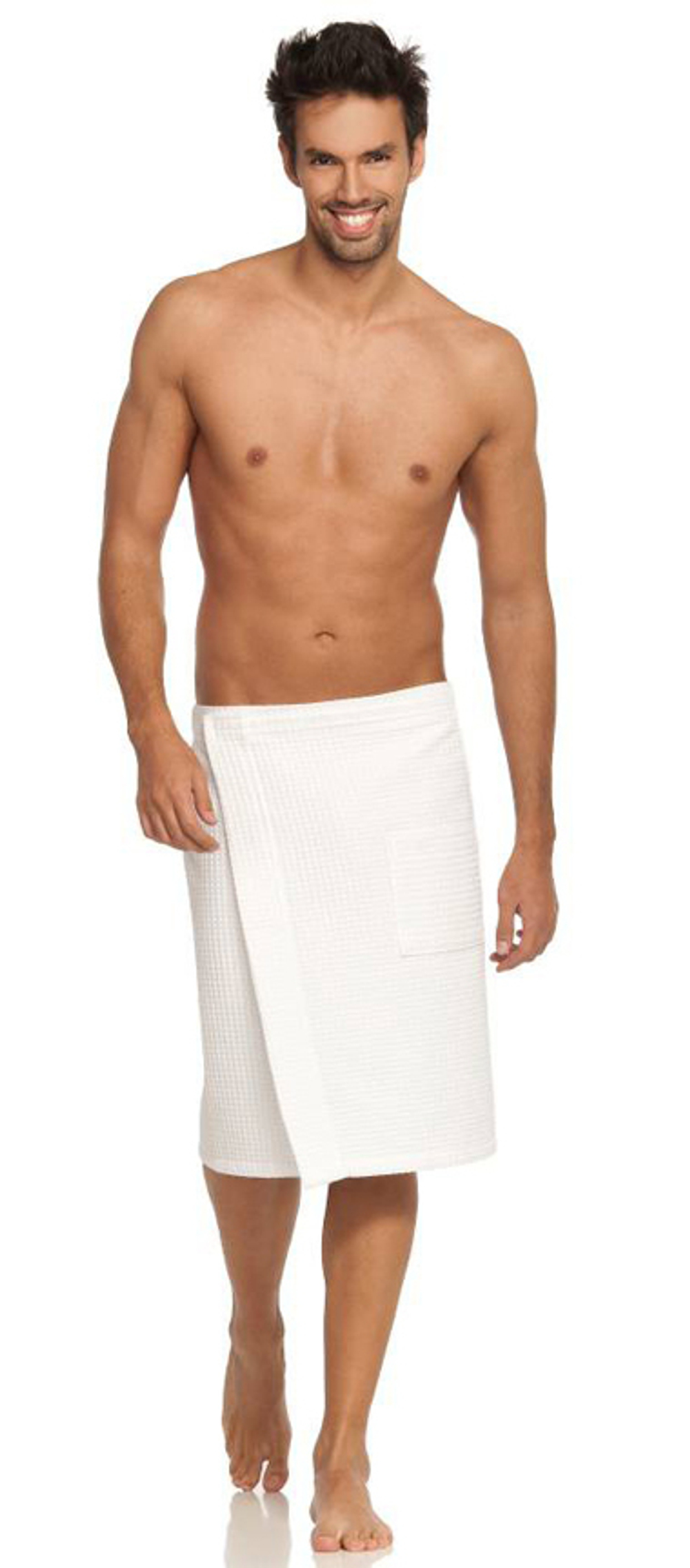 Килт для сауны мужской Will Pique white