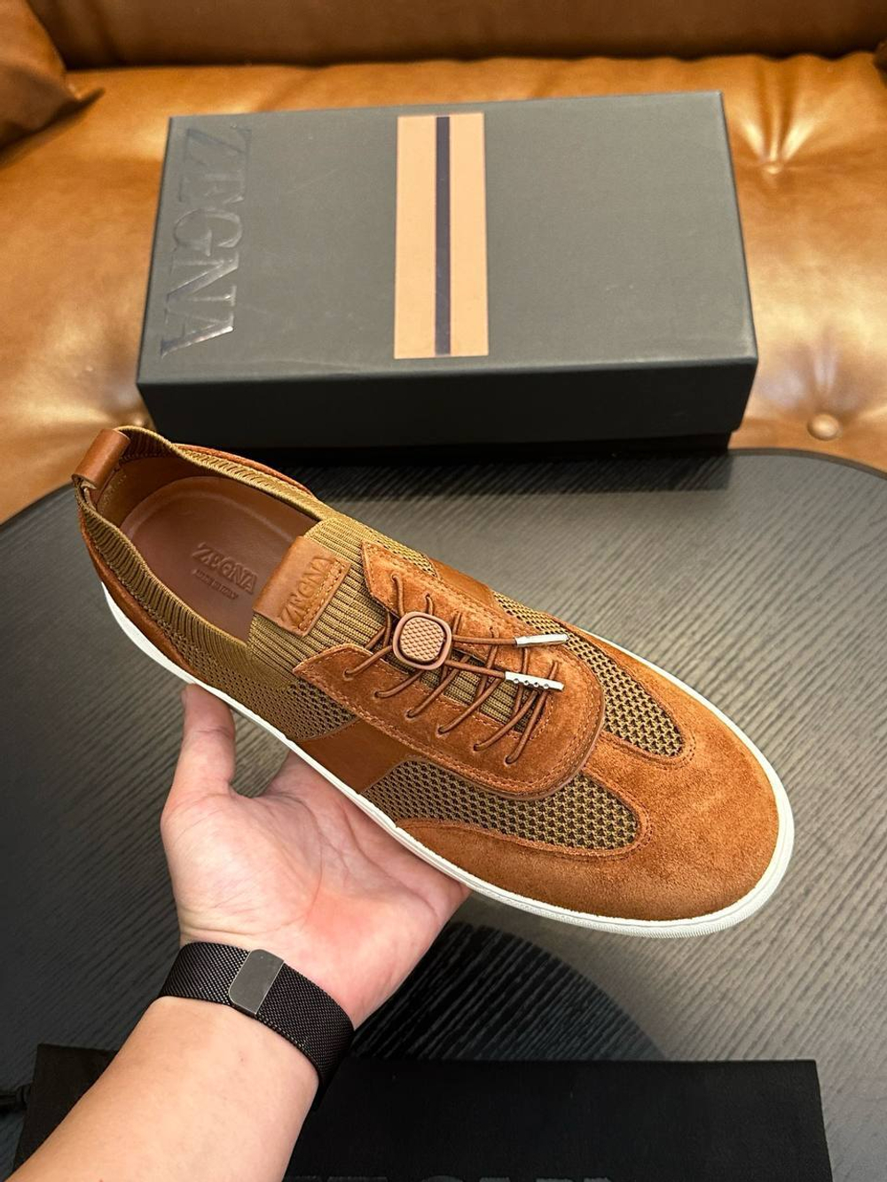 Кеды Zegna