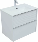 Тумба с раковиной Aquanet Вита 330476 70 белый матовый