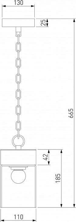 Подвесной светильник Elektrostandard Atrani a062519