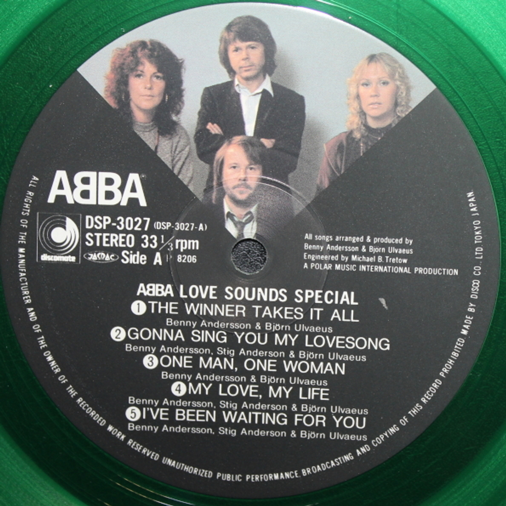 ABBA / Love Sounds Special (Coloured Vinyl)(LP)