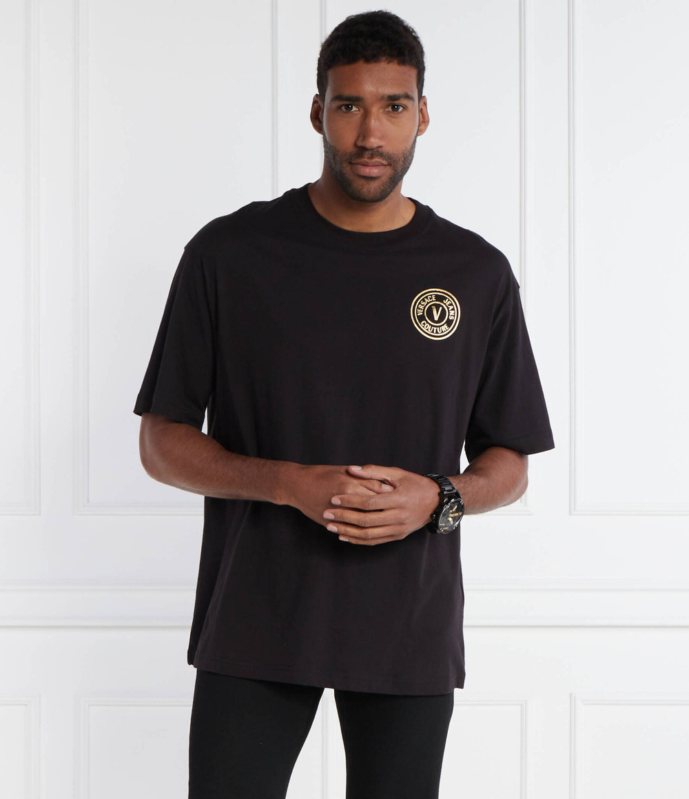 Футболка Versace Jeans Couture - черный(76GAHT03CJ00T)