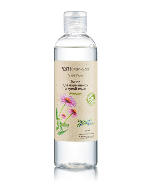 ОРГАНИК ЗОН Тоник для нормальной и сухой кожи лица "Эхинацея" 250 мл ФР-0187 (33583)