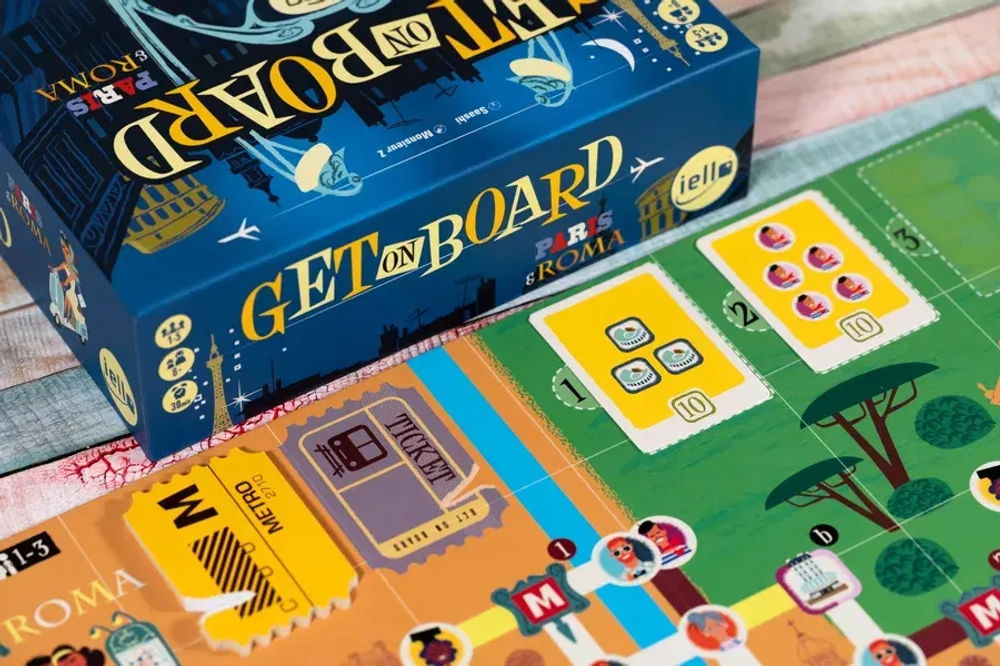 Get on Board: Paris & Roma