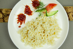 Макароны отварные