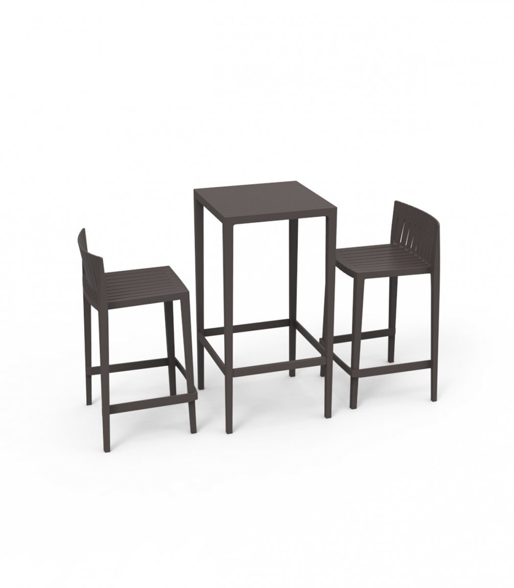 Стол пластиковый барный Vondom Spritz Basic, бронзовый