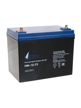 Аккумуляторы Парус Электро HM-12-75 - изображение 1 Аккумуляторы Парус Электро HM-12-75 - фото 1