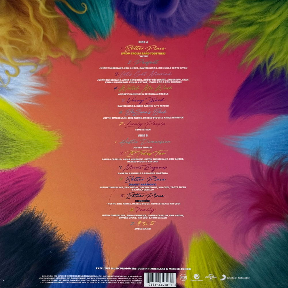 Trolls Band Together - Original Motion Picture Soundtrack (Европа 2023г.)