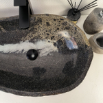 Каменная раковина из речного камня RS-05528 (66*39*16) 0858 из натурального камня