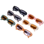 Очки солнцезащитные детские «ЛЕТОЗДЕСЬ», #настиле, микс 6 цветов