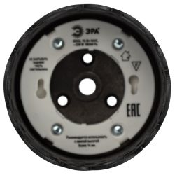 Светильник настенно-потолочный спот ЭРА OL49 BK GX53 IP20 черный