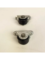 Опора роликовая 313 с пластиковым колесом D26, 2 шт