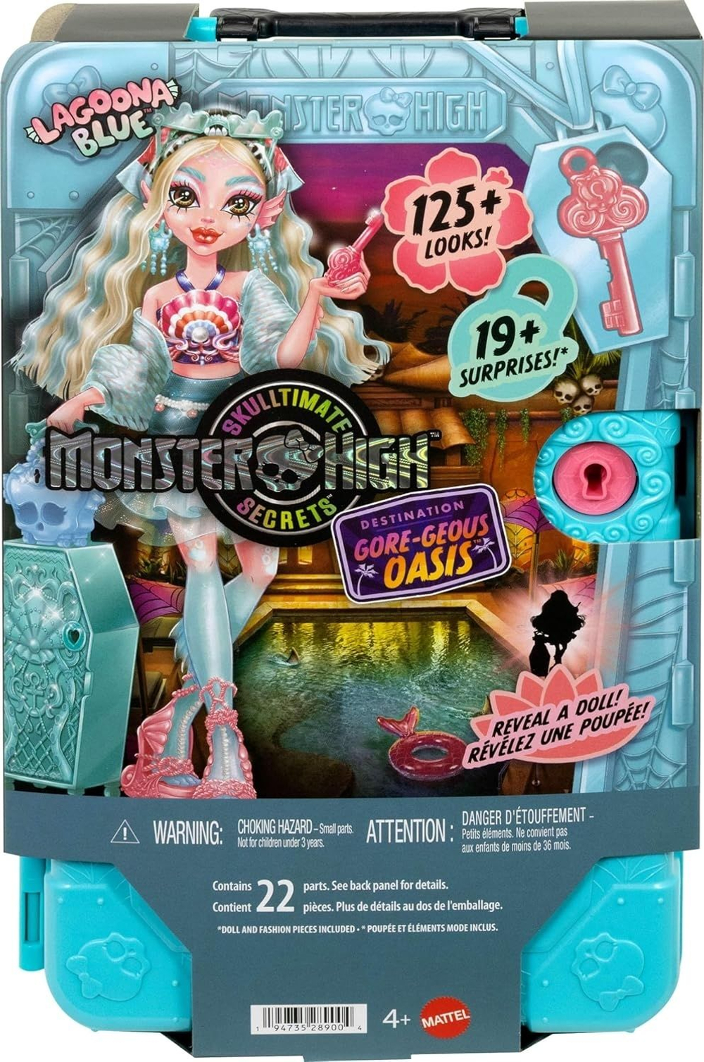 Кукла Monster High Skulltimate Gore-geous Oasis Лагуна