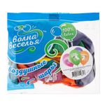 Шар (12''/30 см) С Днем Рождения! (милые зверята), Ассорти, пастель, 1 ст, 25 шт.