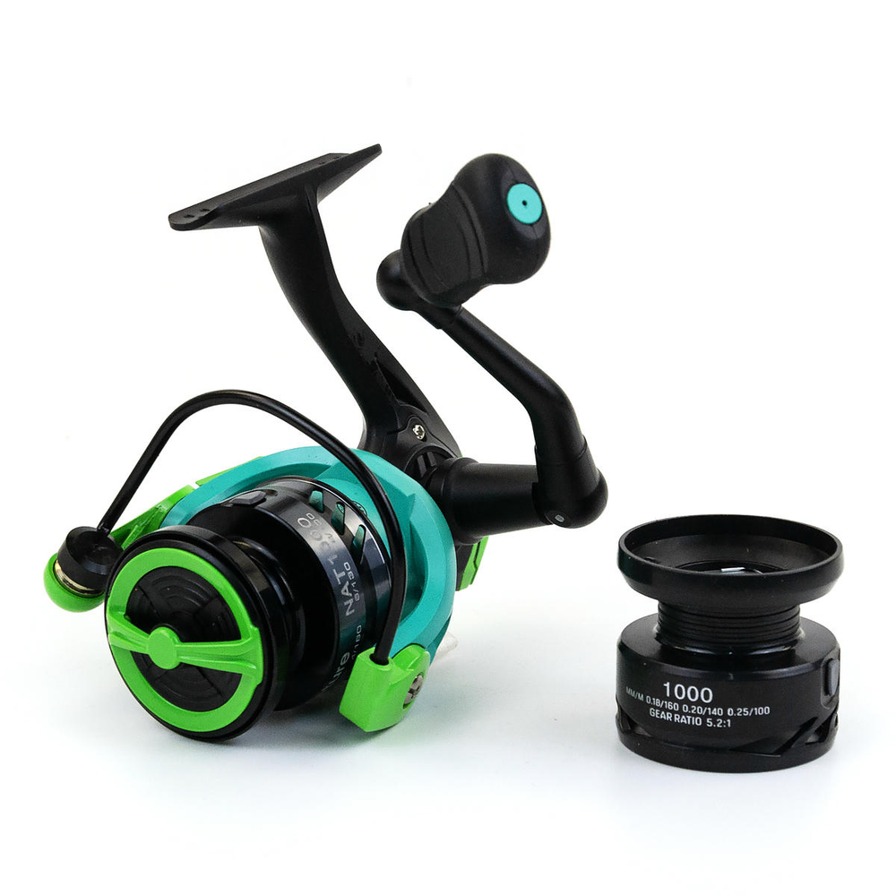 Безынерционная катушка 1000 Kaida Nature (5+1BB, мет.шпуля) доп. шпуля