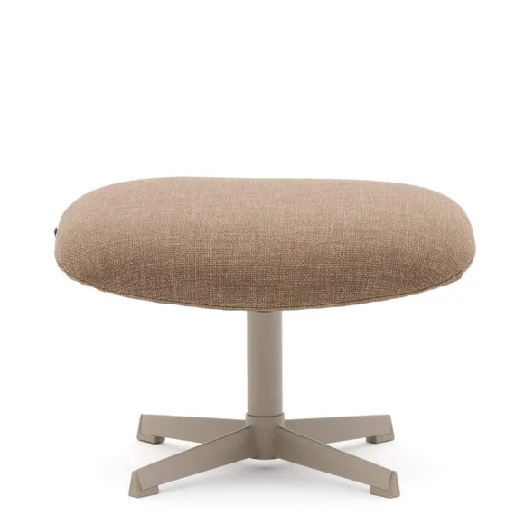 Крутящийся пуф Jaspe светло-коричневый