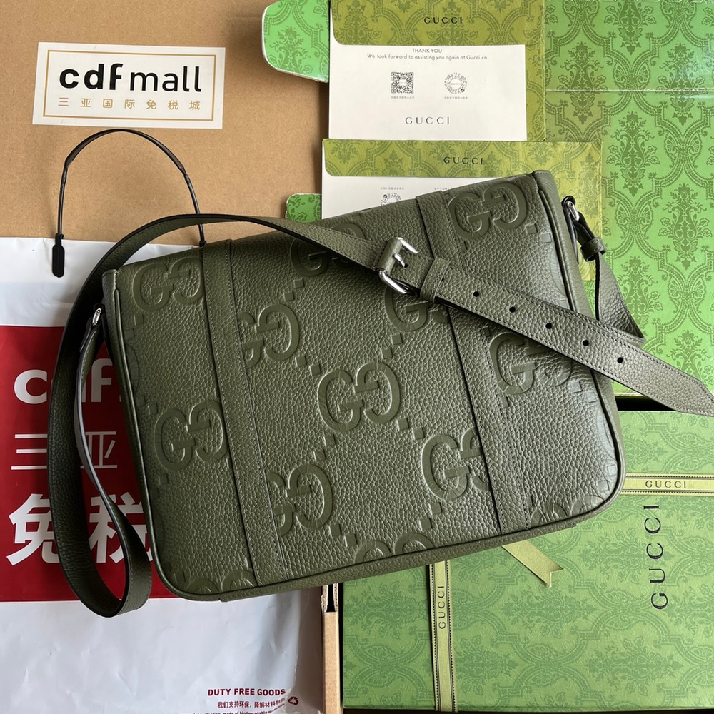 Gucci Jumbo GG Messenger Bag 31 cm