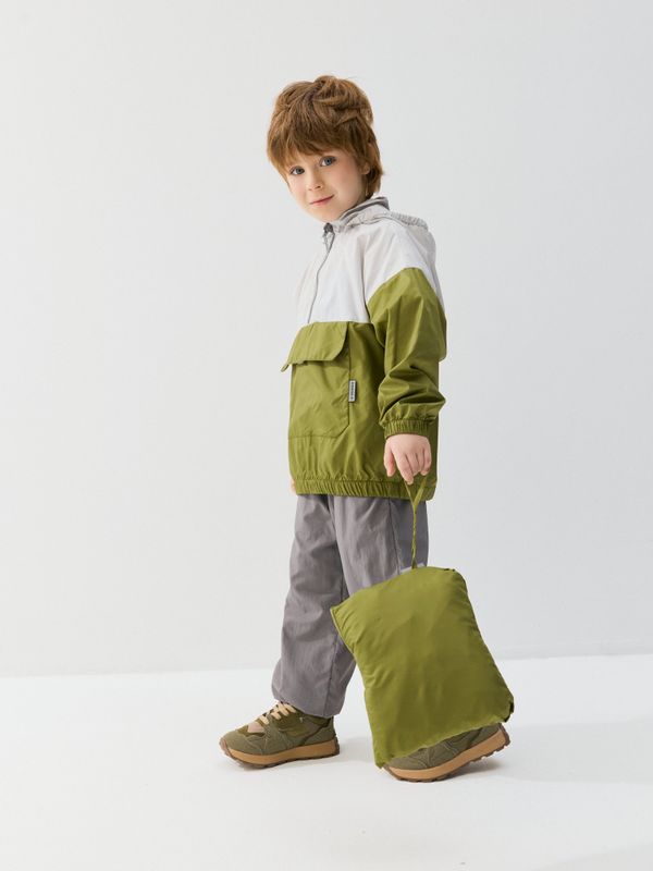 Анорак на сетчатой подкладке 