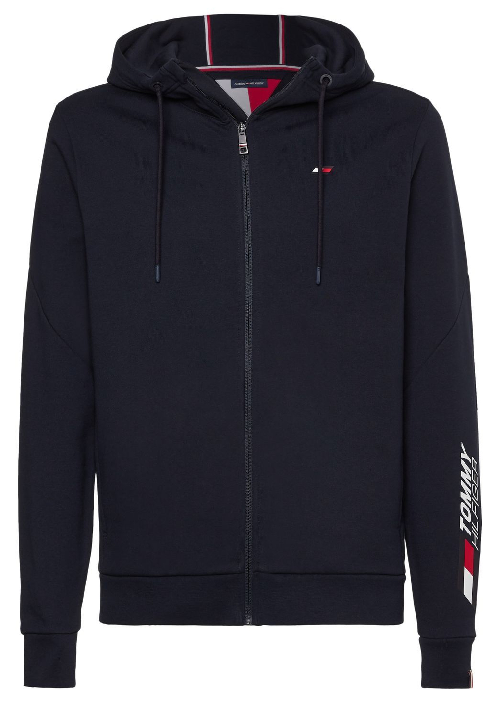 Мужская кофта теннисная Tommy Hilfiger Essentials FZ Hoody - desert sky