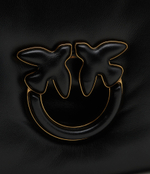 Кожаная сумка через плечо LOVE CLICK PUFF CLASSIC SHEEP Pinko - черный(101585 A10F)