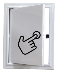 Люк сантехнический ревизионный 300х500 мм с замком защелкой