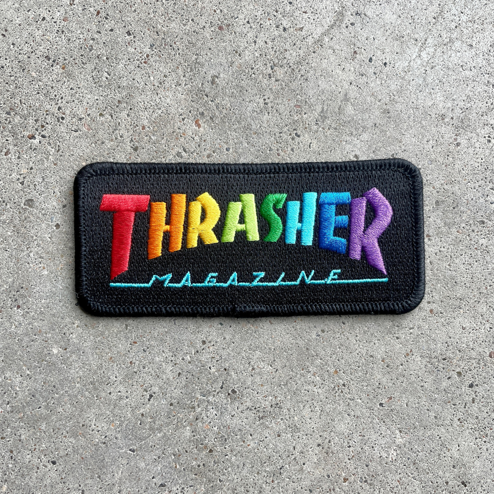 Нашивка Thrasher Rainbow Mag Patch