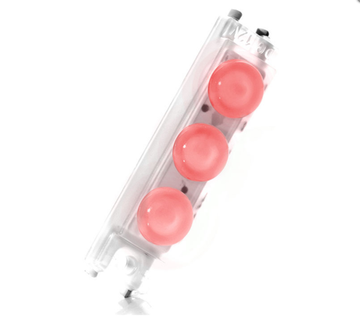 Модуль светодиодный ELF Ultra 3 с линзой, красный, 3 SMD 2835, 12V, 0,7Вт, 150гр., IP68