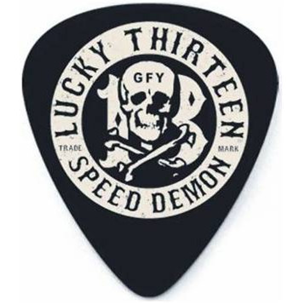 DUNLOP L15R060 SPED DEMN медиатор с картинкой 0,6 мм.