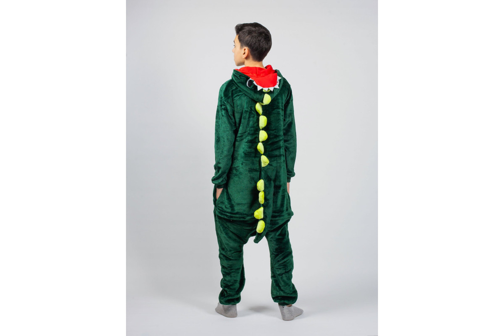 Кигуруми FunFur Динозавр Зеленый S