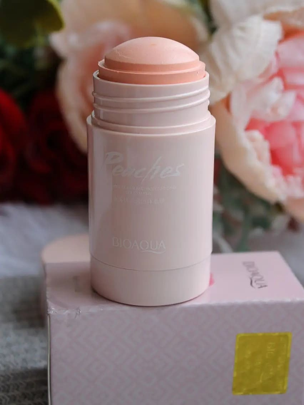 Глиняная маска-стик для лица с персиком, 40г