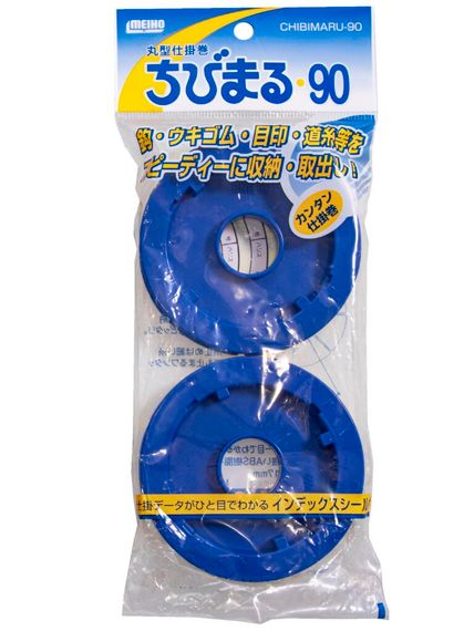 Мотовила для поводков Meiho CHIBIMARU 90мм 2шт.