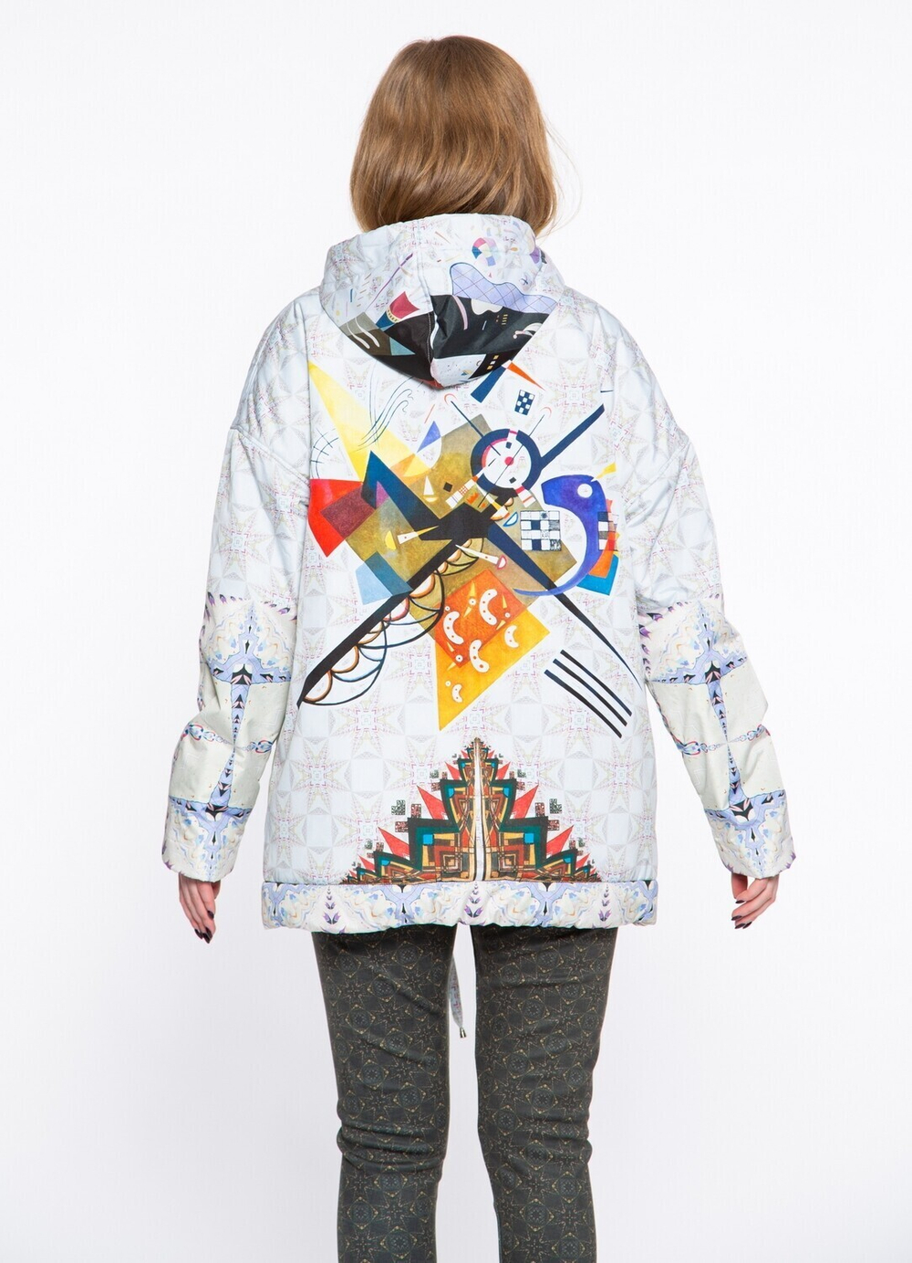 Куртка "Кандинский", по мотивам абстрактной живописи Василия Кандинского