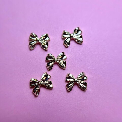 Zoo Фигурки объёмные "Бантики" арт.1853 металл 5 шт