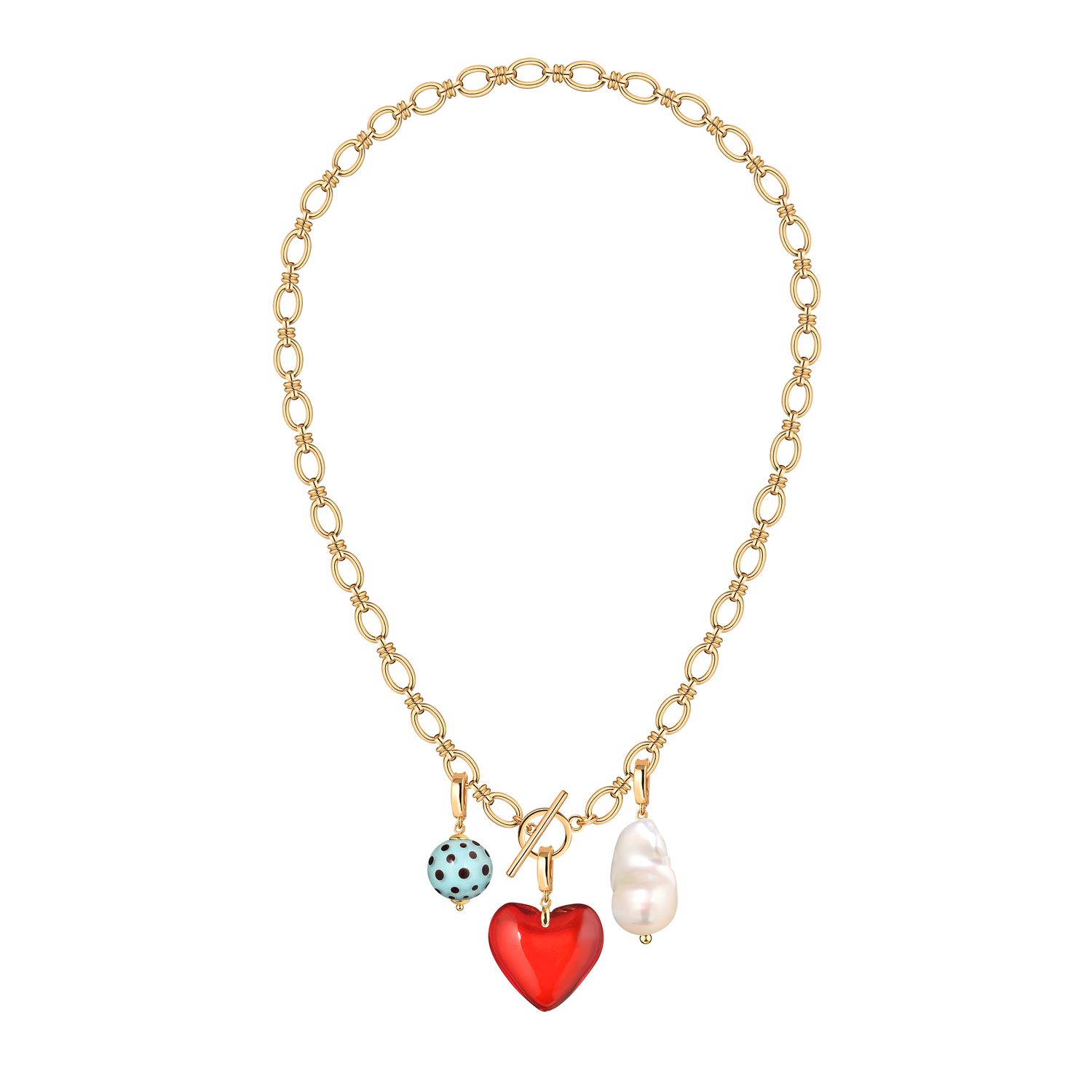 Цепь Golden Transformer Chain Lover Necklace